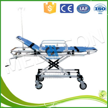 Emergencia de la cama de aluminio de aleación Hospital Strecher Trolley